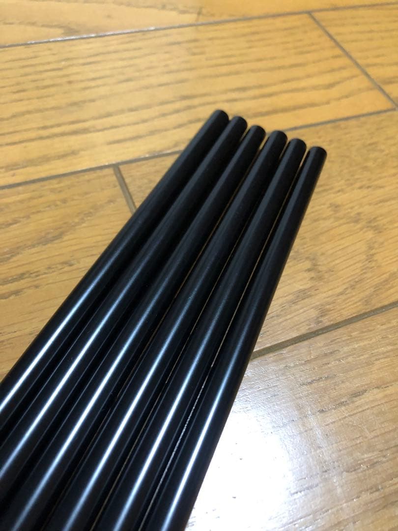 新品 プロジェクトX オールブラック 6.5 #5〜 Pw 6本　新品未使用品
