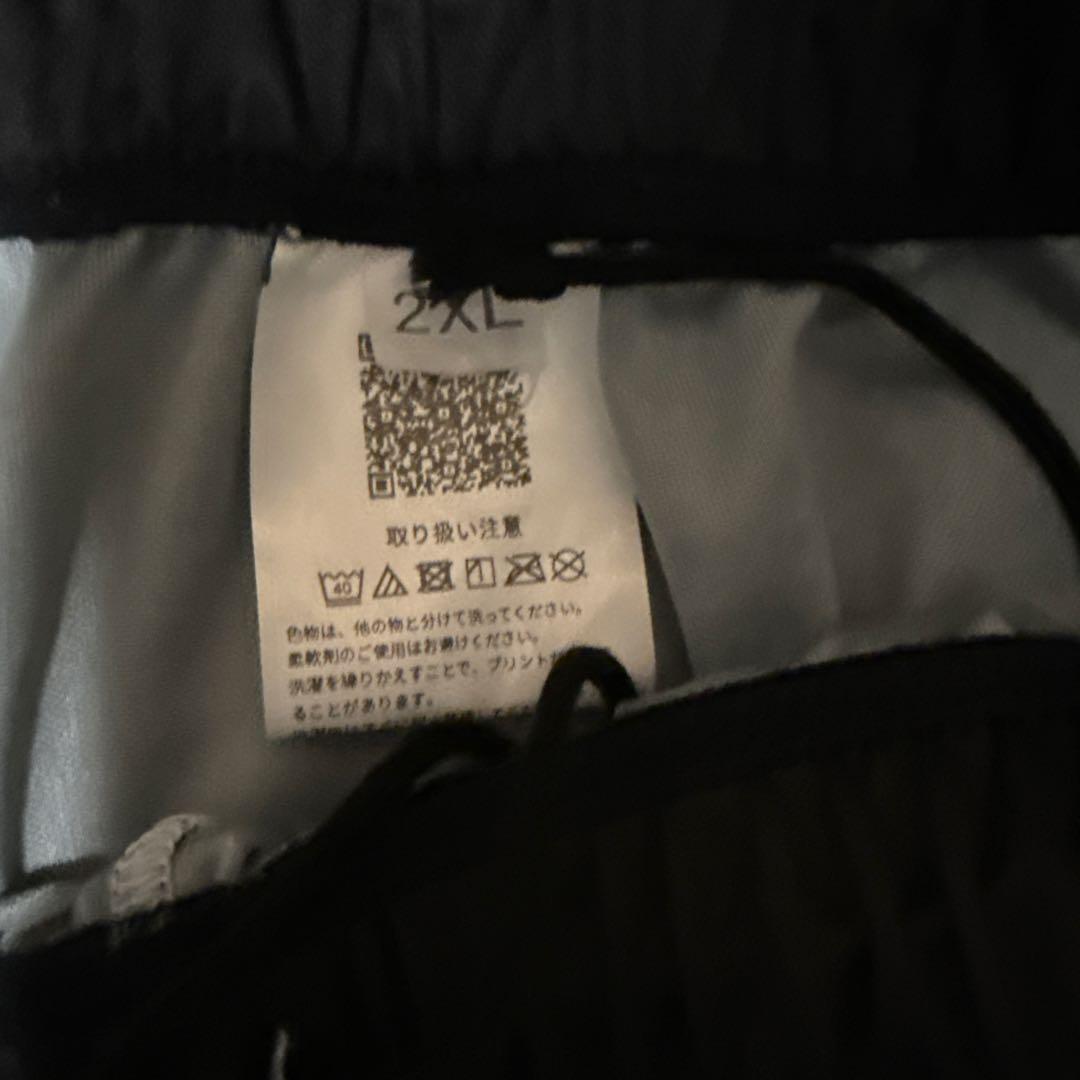 バレーボールパンツ 2XL ブラック 番号22