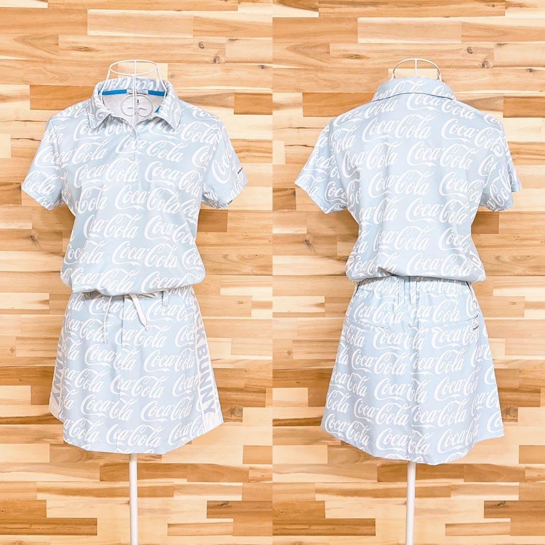 【ジャックバニー×コカコーラ】コラボ ゴルフ ポロシャツ×スカート セットアップ