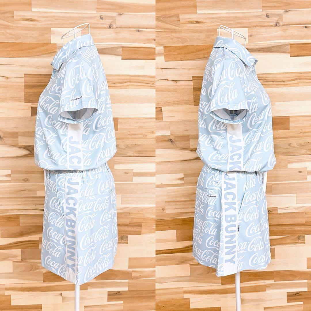 【ジャックバニー×コカコーラ】コラボ ゴルフ ポロシャツ×スカート セットアップ