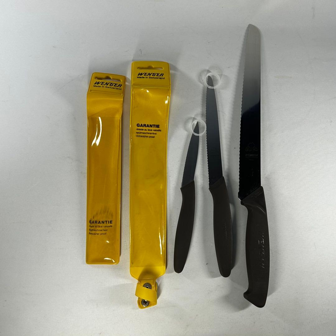 スイス製　Wenger ウェンガー　キッチンナイフ　3本セット