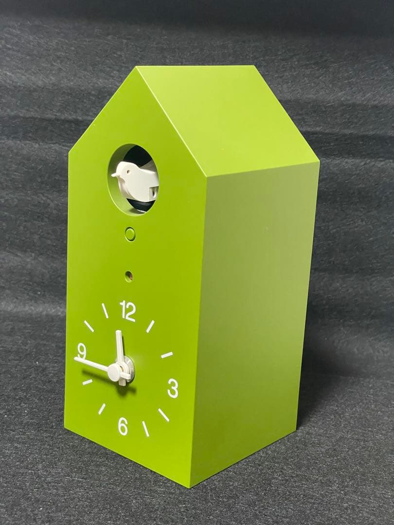 無印良品 鳩時計〈グリーン〉