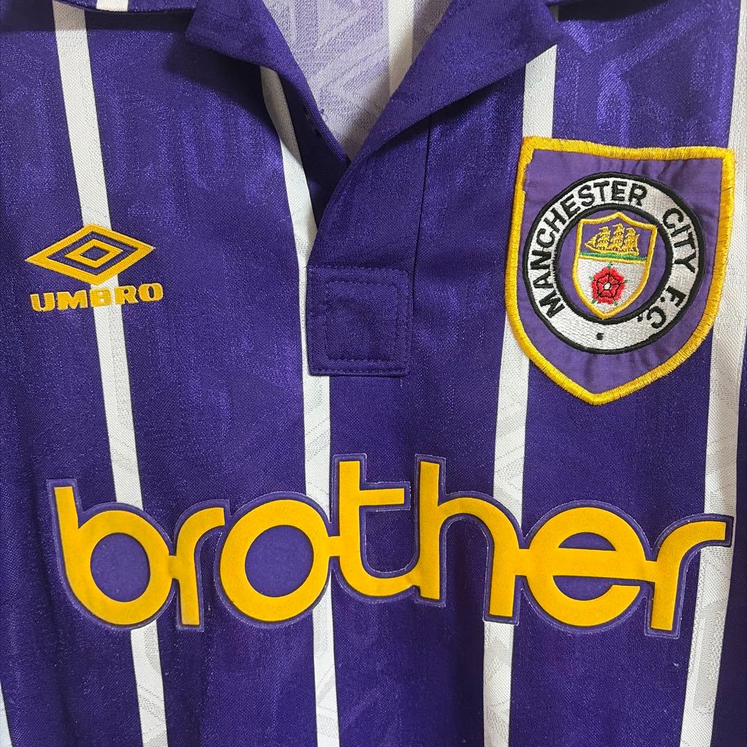 マンチェスターシティ 92-94 アウェイ ユニフォーム UMBRO