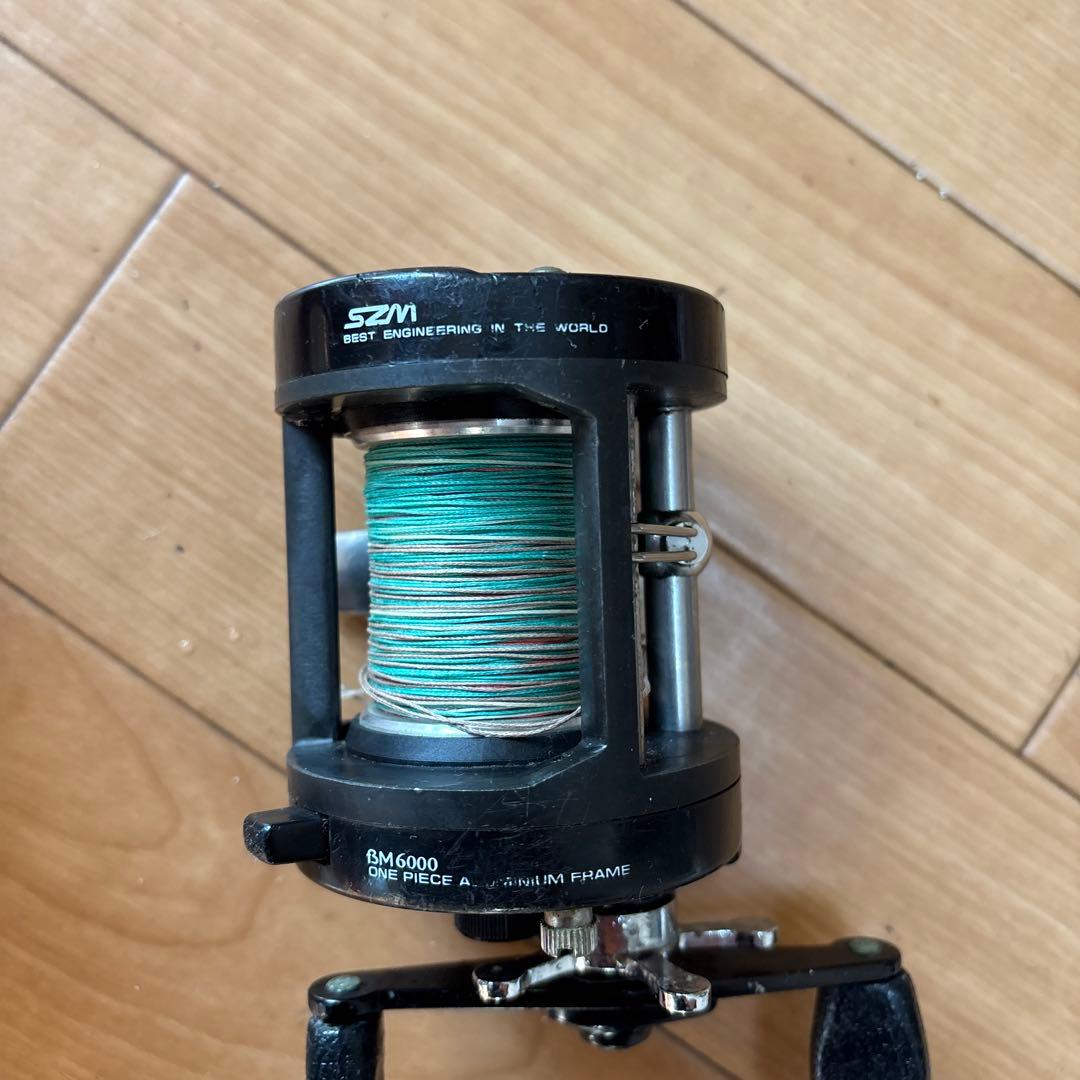 SZM ベイトリール オールド 丸型タイプ BM6000