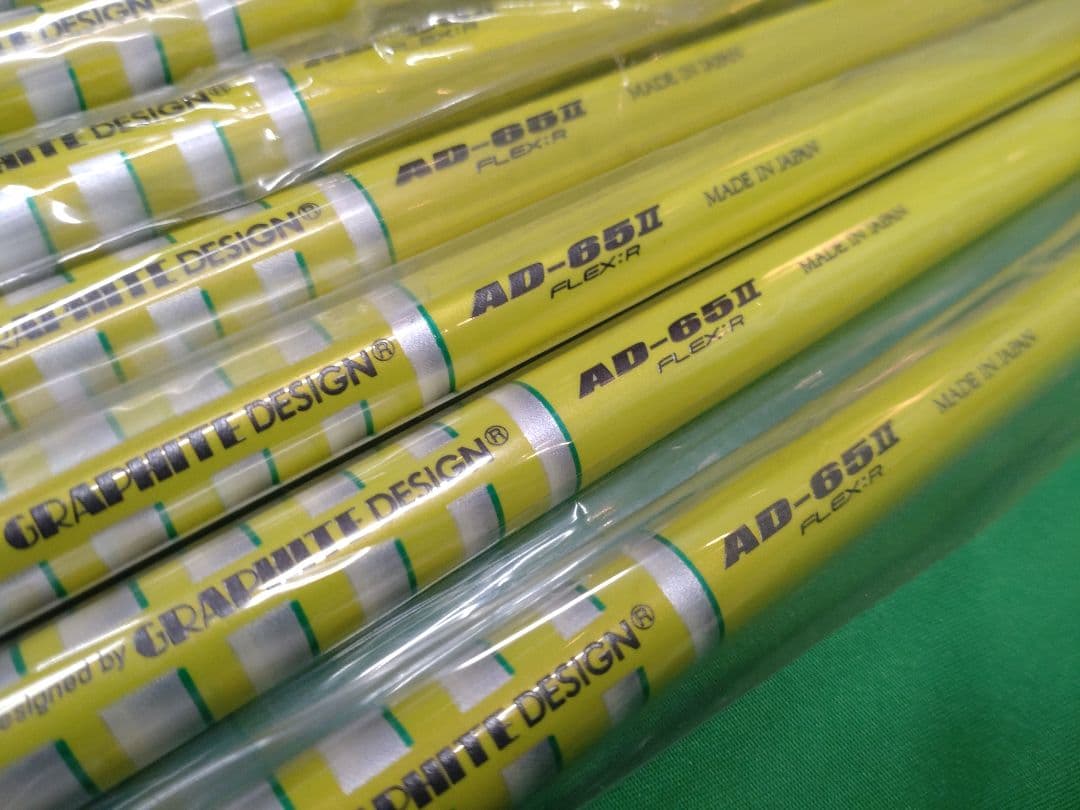 希少新品未使用品グラファイトデザインTOURAD 65TYPEⅡフレックスR7本
