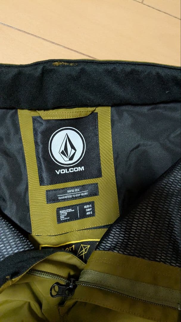新品未使用のVOLCOM LONGO GORE-TEX PANT