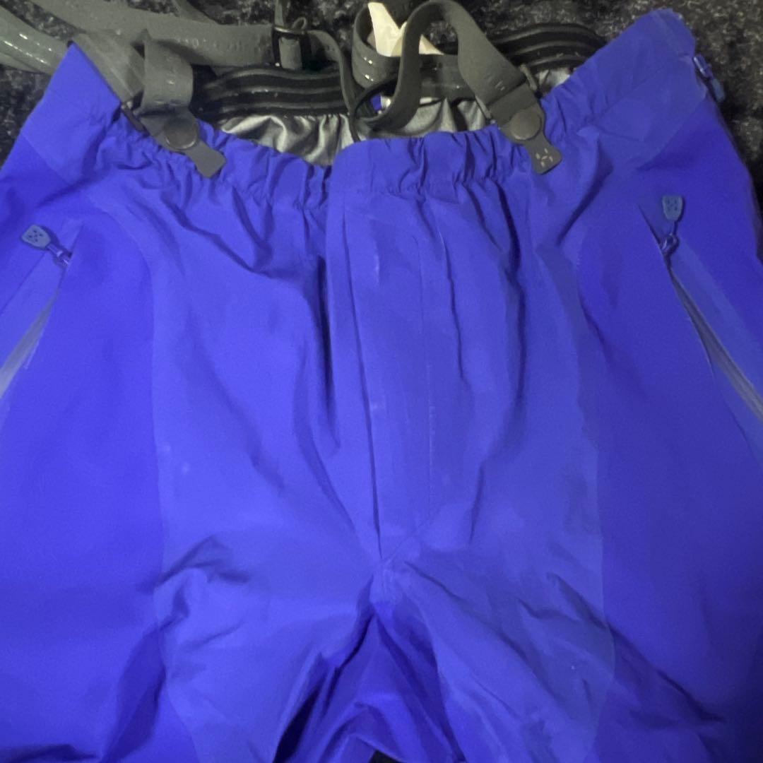 ジャンク品 HAGLOFS ビブパンツ GORE TEX PRO メンズL