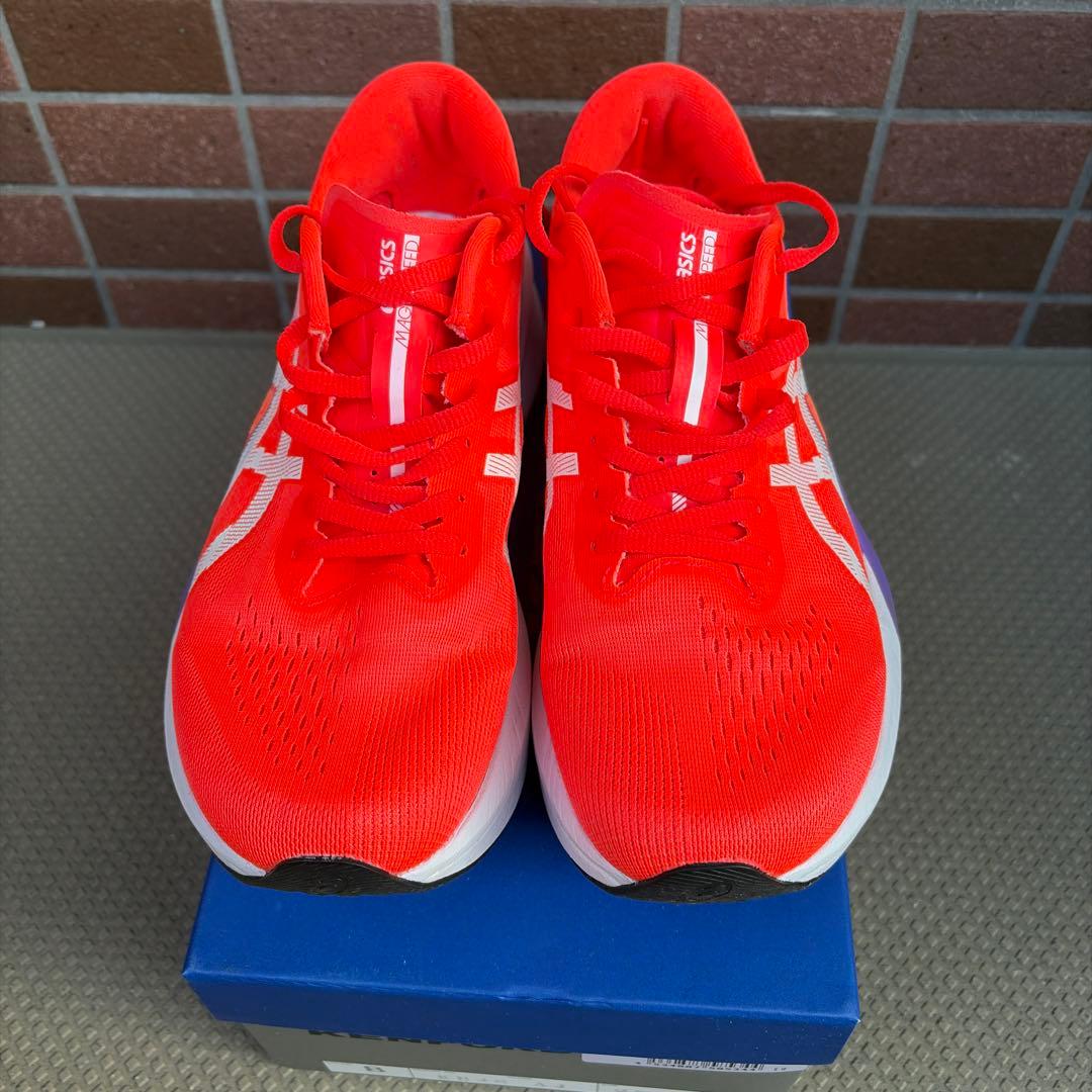 ASICS MAGICSpeed4ランニングシューズ オレンジ