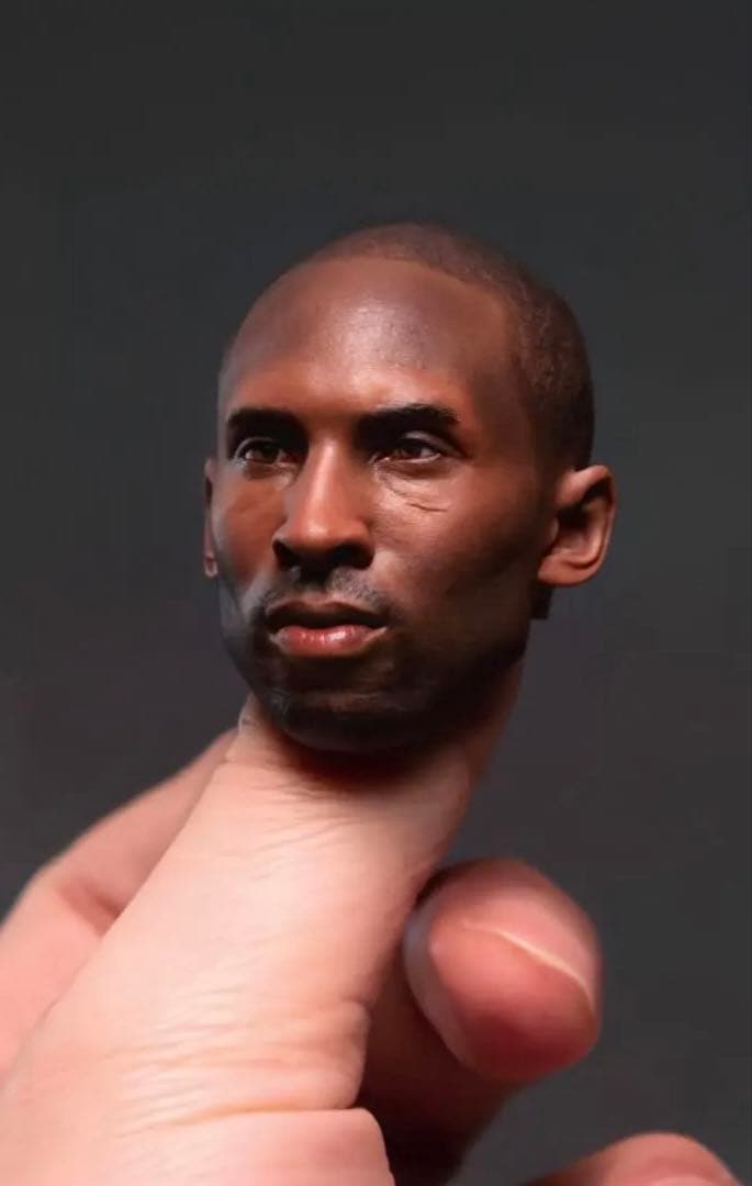 コービー　 kobe ヘッド　カスタム　エンターベイ 1/6 世界1点限定
