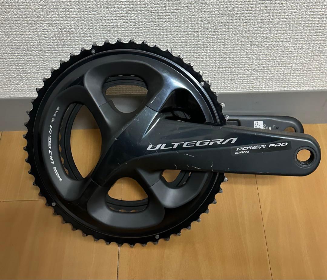 Giant power pro r8000 52-36 170 パワーメーター