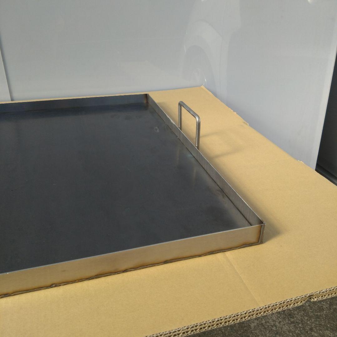 持手付 新品 ６ミリ鉄板 プロパン ガス グリドル 鉄板焼き器 お好み焼きそば
