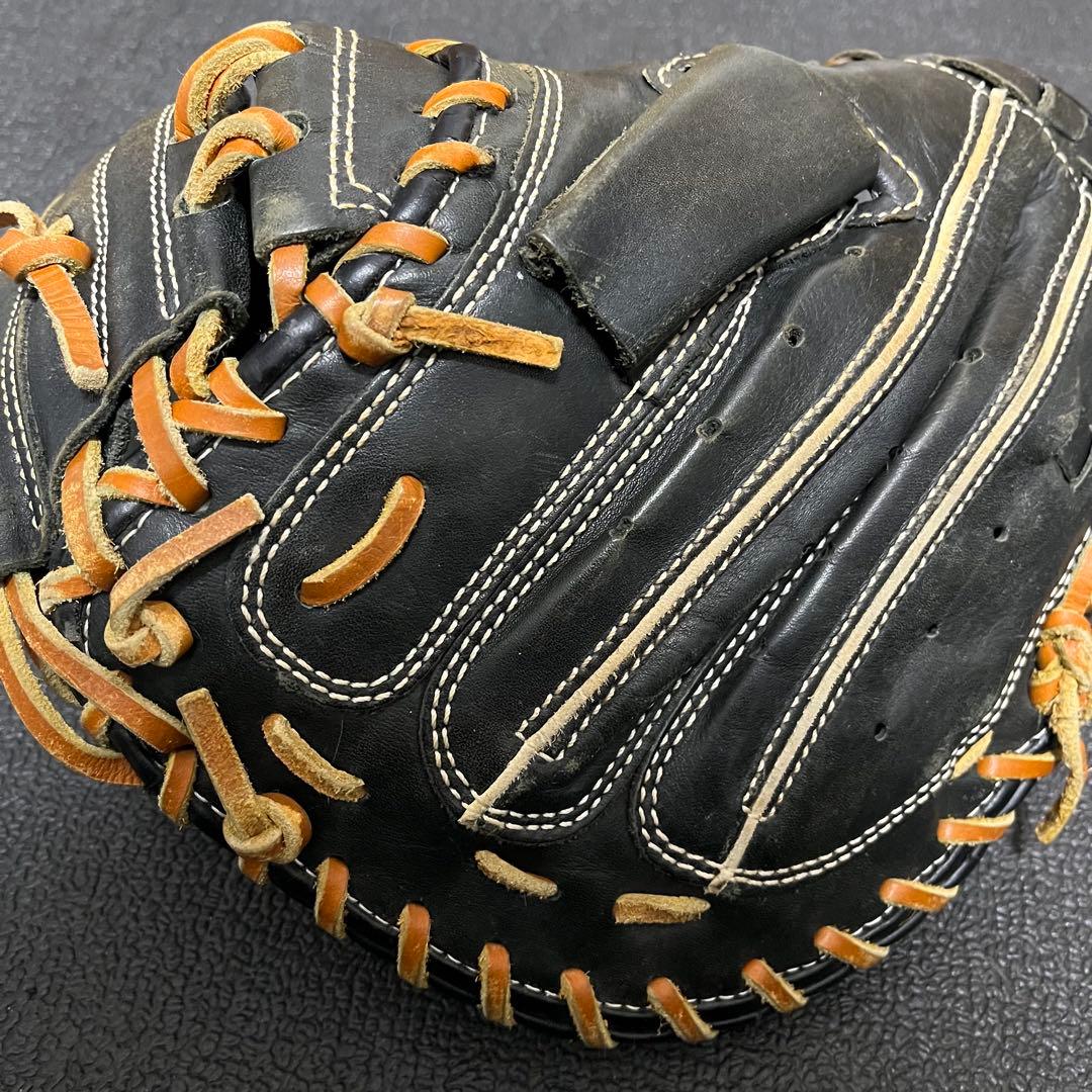 ZETT 大人用 軟式 野球 グローブ キャッチャーミット 使用感有り 184