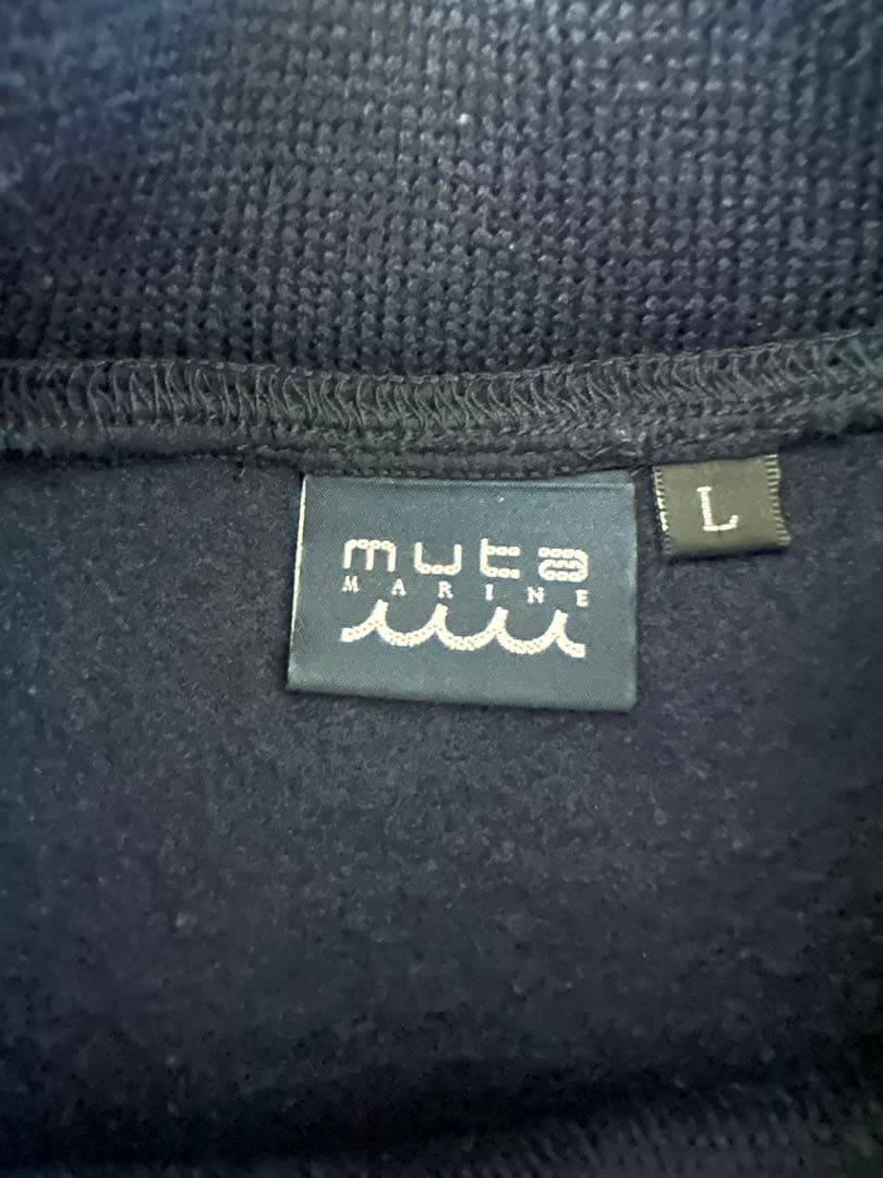 MUTE MARINE MMロゴ セーター Lサイズ