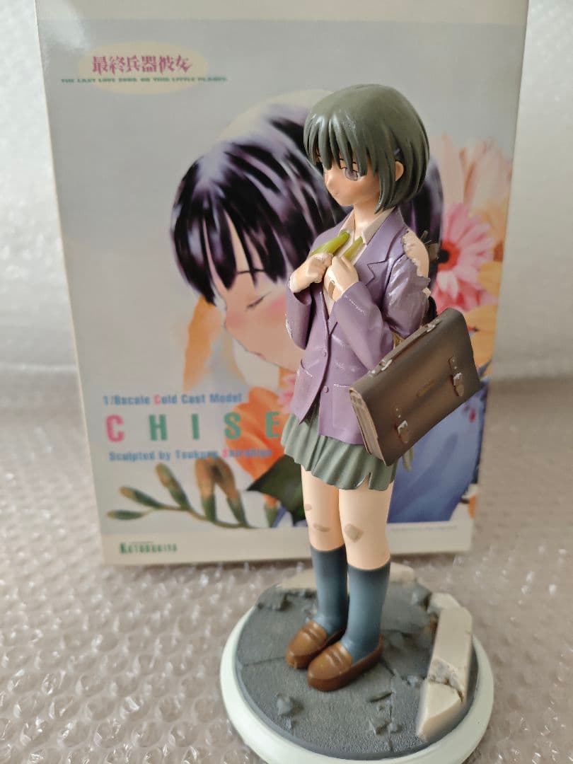 フィギュア ちせ 「最終兵器彼女」 1/8 PVC製塗装済完成品　破損品