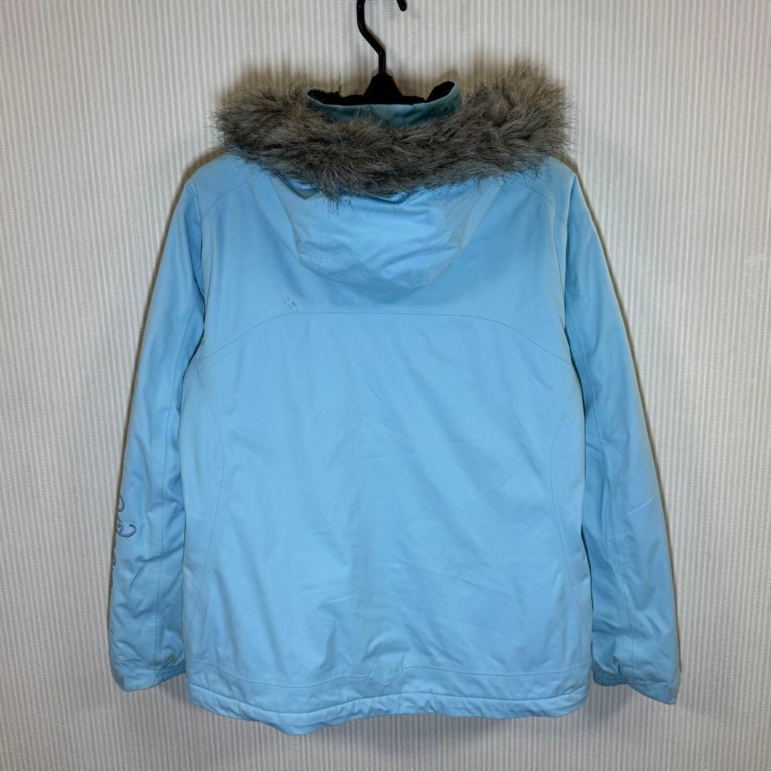 Columbiaコロンビア US古着　スノーウェア　水色　レディースL