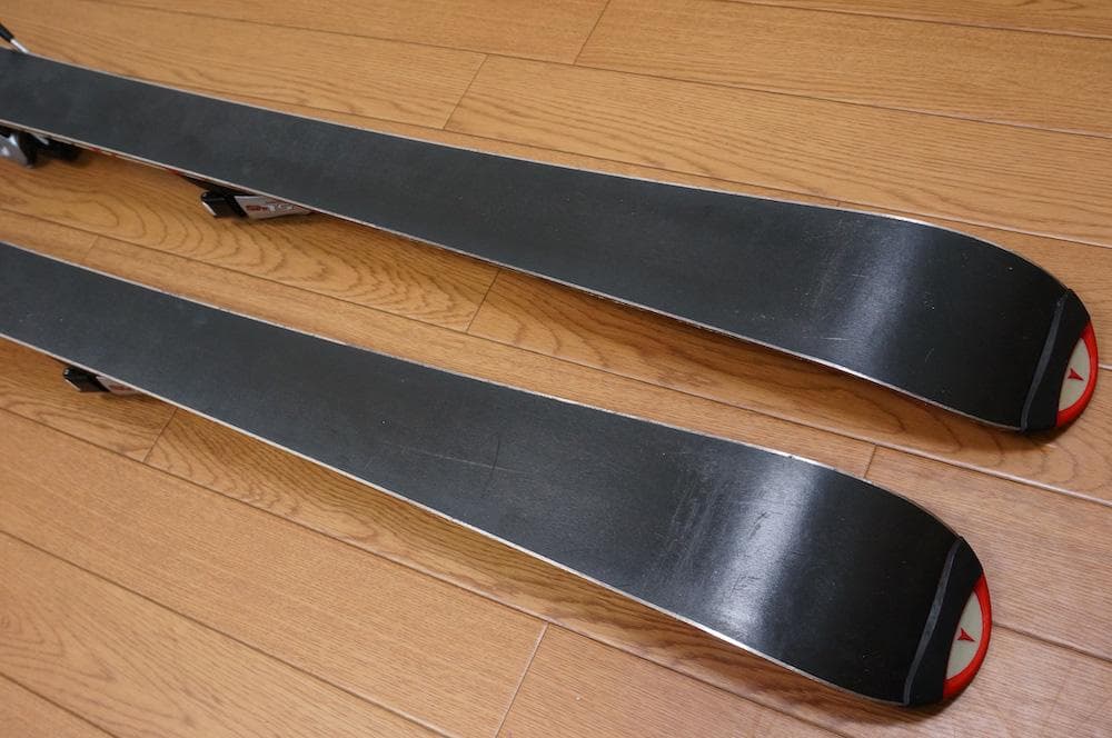 メンテ済 120cm 靴21cm ATOMIC 子供用スキーセット