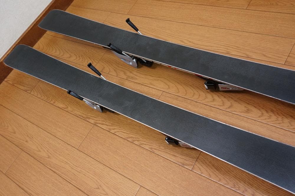 メンテ済 120cm 靴21cm ATOMIC 子供用スキーセット
