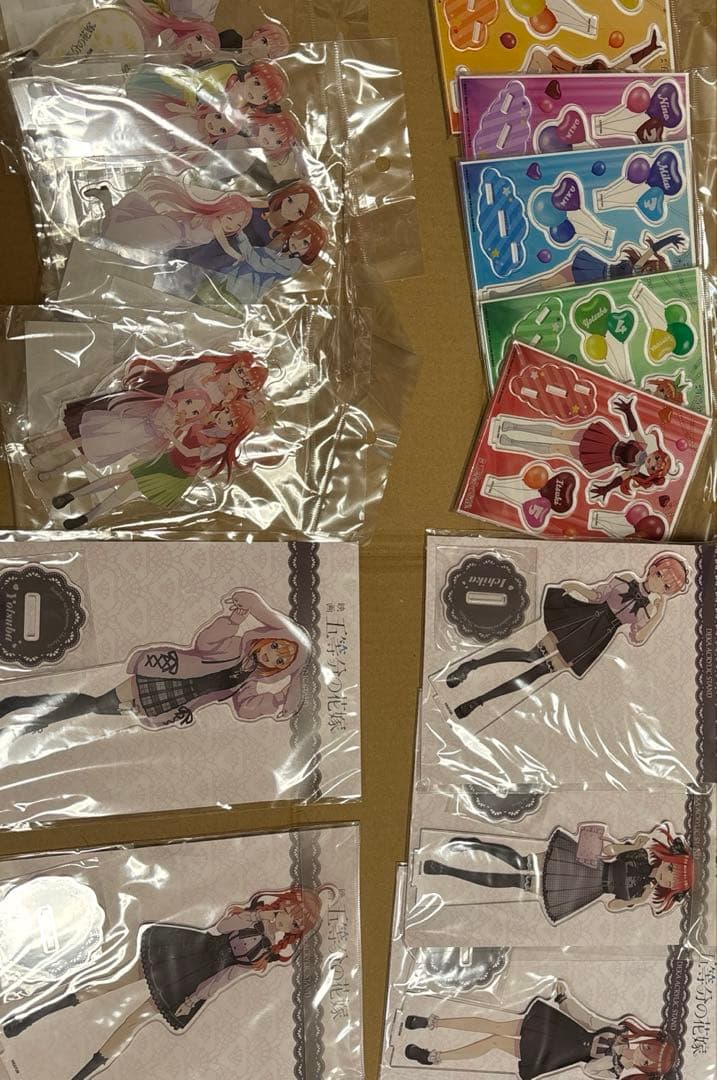 五等分の花嫁　アクリルグッズ(数点その他)