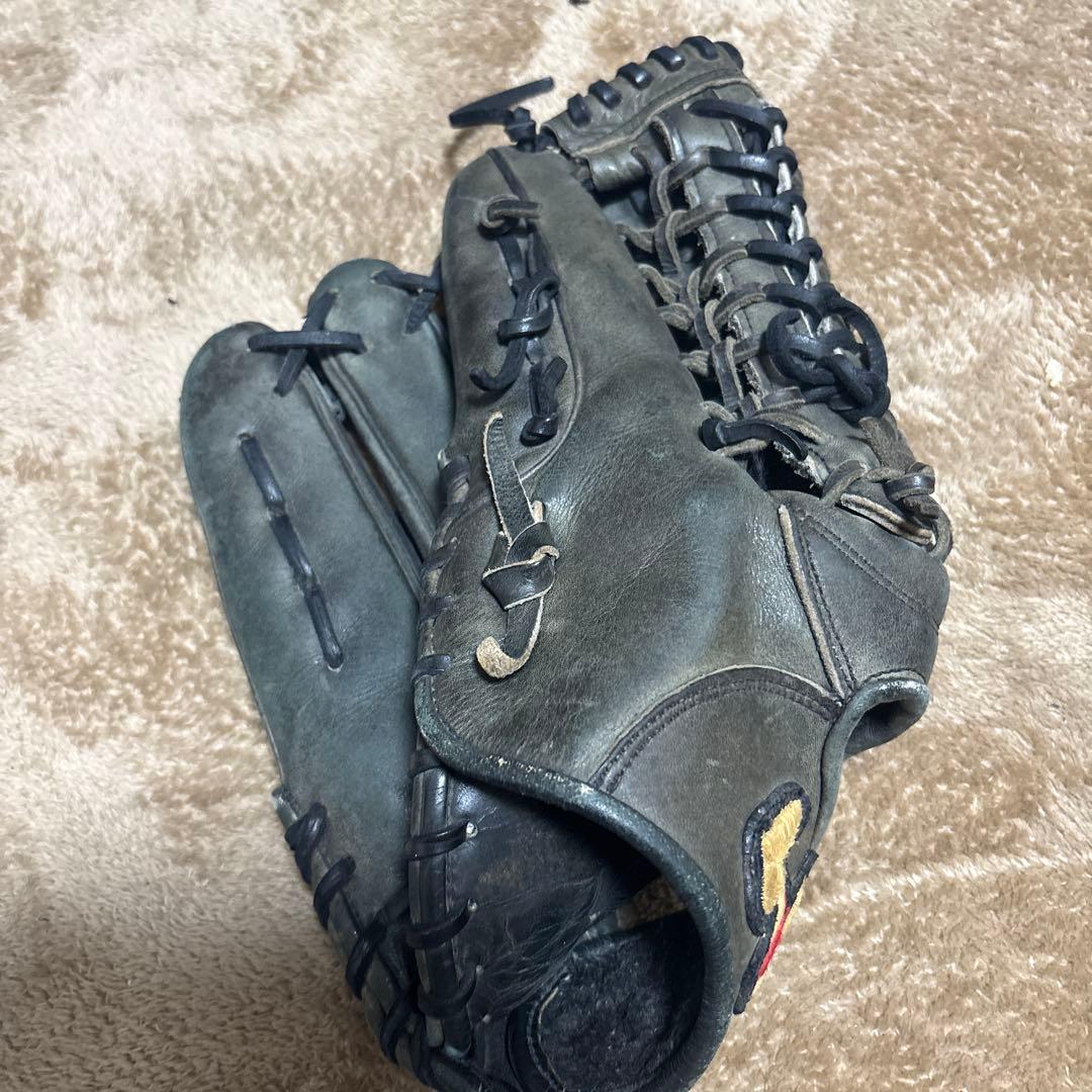 左利き硬式野球グローブ