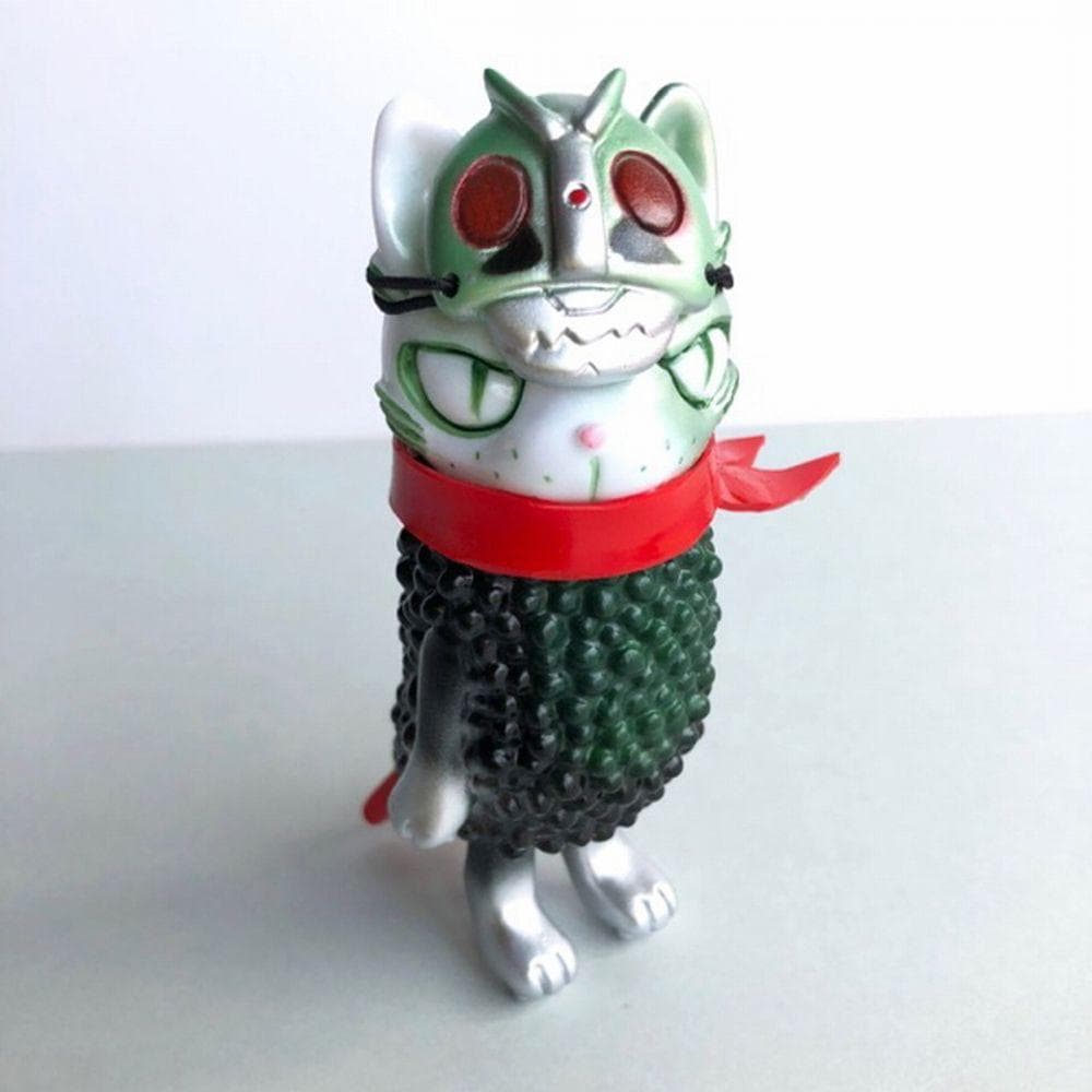 新品石ノ森章太郎ART TOY FESよろず雑貨えびねこ屋おめんライダーえびねこ