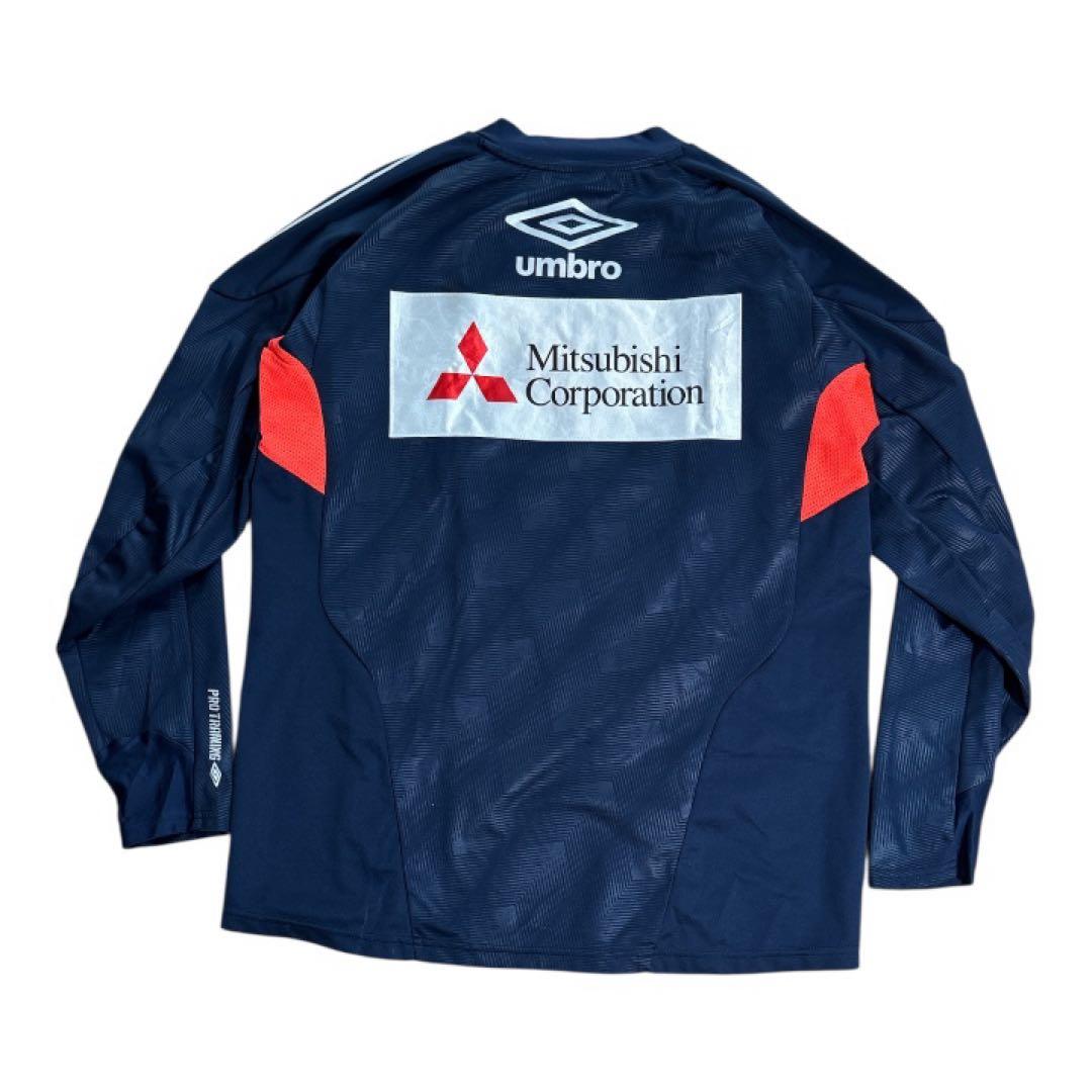 【希少】FC東京 トレーニングウェア アンブロ キリンレモン XAサイズ 長袖