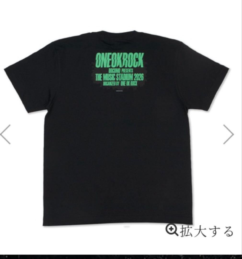 ONE OK ROCK 2026 TMS Tシャツ A ブラック