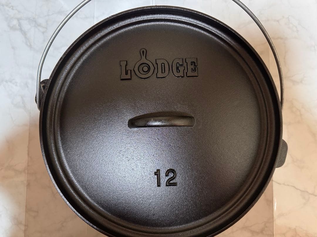 【新品】LODGE ロッジ　ダッチオーブン　12インチ