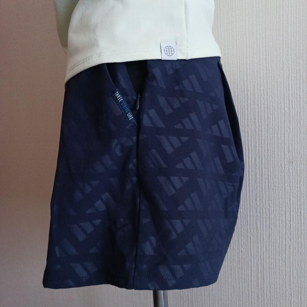 春夏adidasゴルフセットアップモツクシャツトップス×スカートsizeM