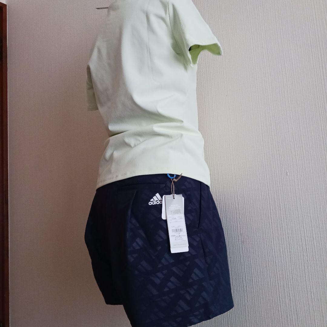 春夏adidasゴルフセットアップモツクシャツトップス×スカートsizeM