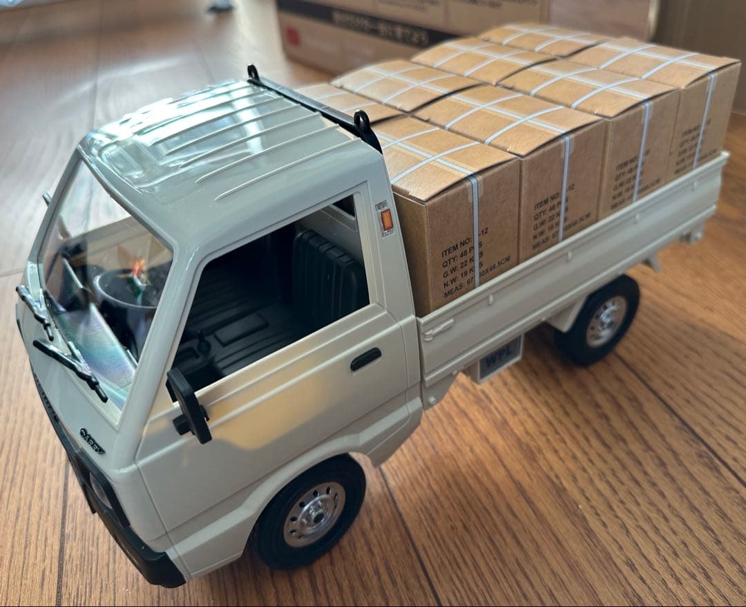 スズキキャリー軽トラRC4WDミニカー1/10スケール