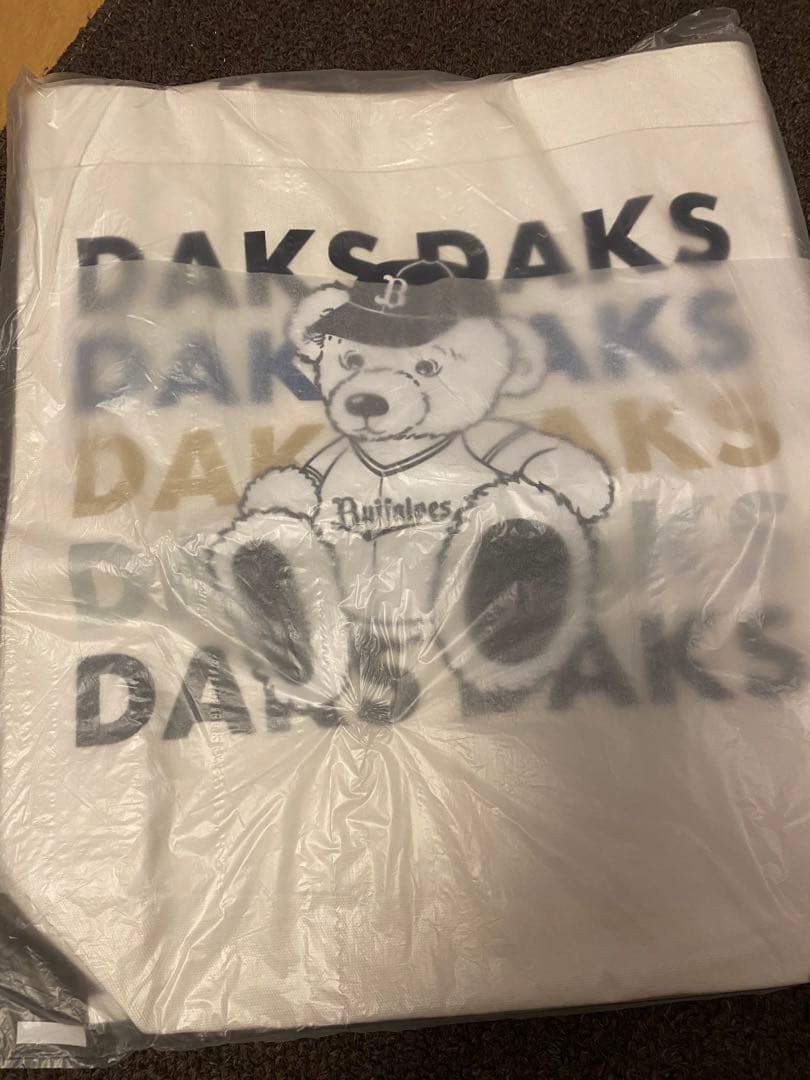 オリックスバファローズ とDAKSのコラボ商品バッグ、タオル3点セット