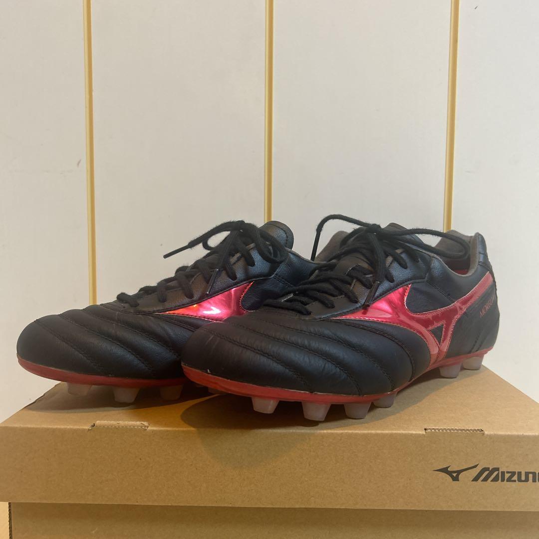 Mizuno モレリア 2 海外限定ブラック/レッド 箱付き