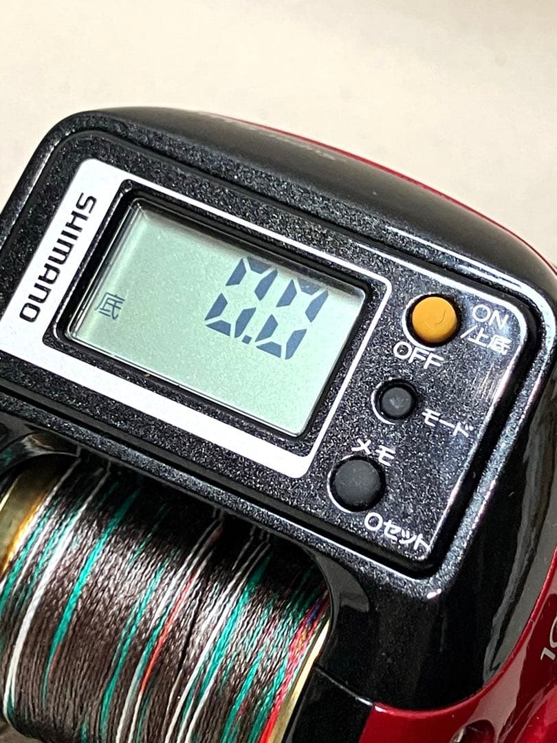 SHIMANO シマノ　釣具　リール　SLS小船XH 1000XH レッド
