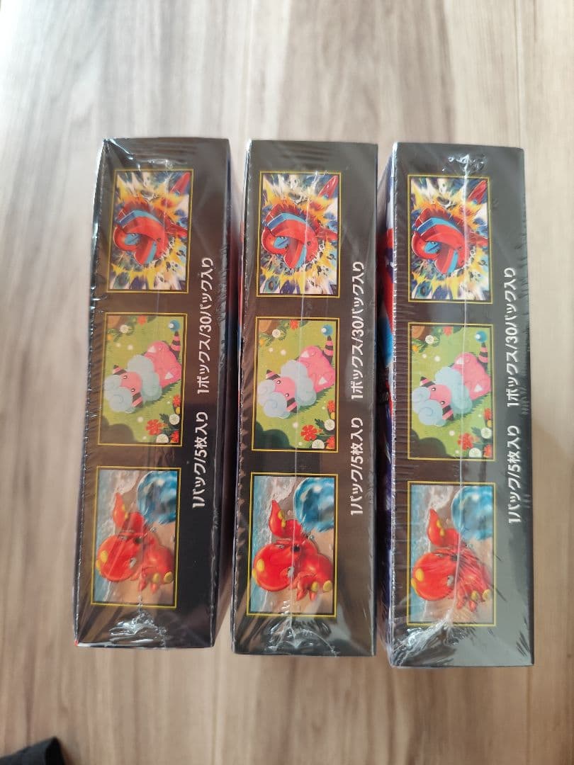 ポケモンカード　ニンジャスピナー　シュリンク付き新品未開封　3box