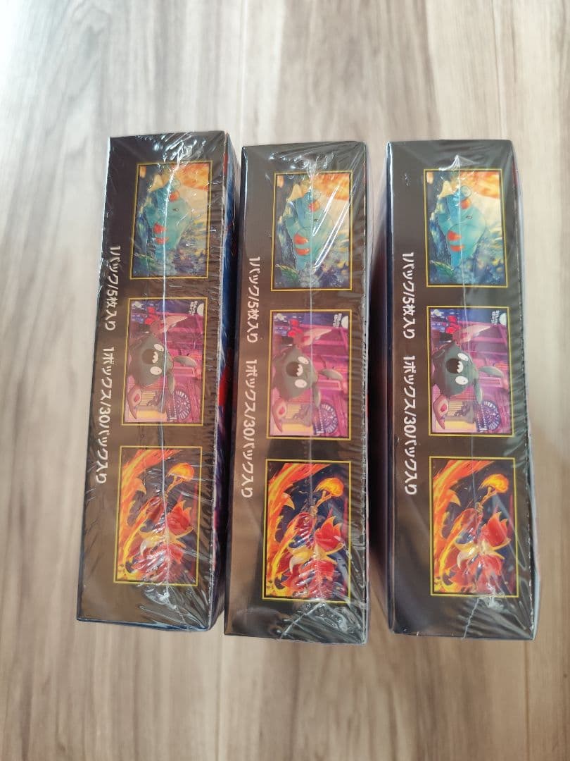 ポケモンカード　ニンジャスピナー　シュリンク付き新品未開封　3box