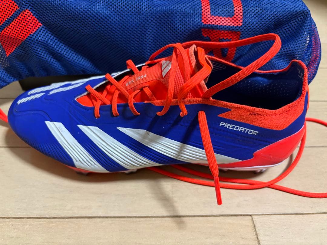 adidas Predator エリート 青/赤 27.0cm