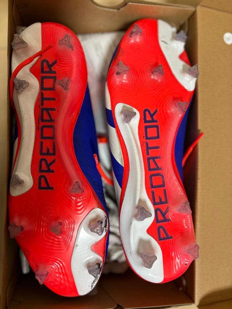 adidas Predator エリート 青/赤 27.0cm