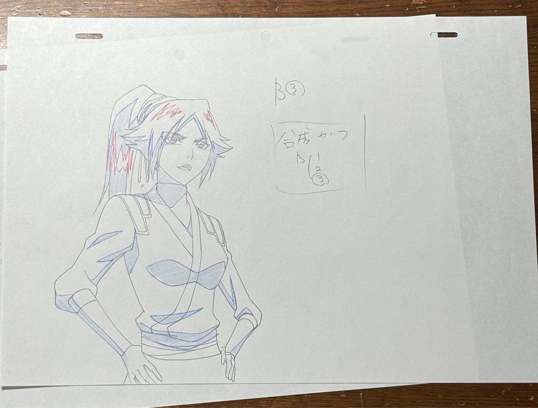 BLEACH セル画　夜一　まとめ売り