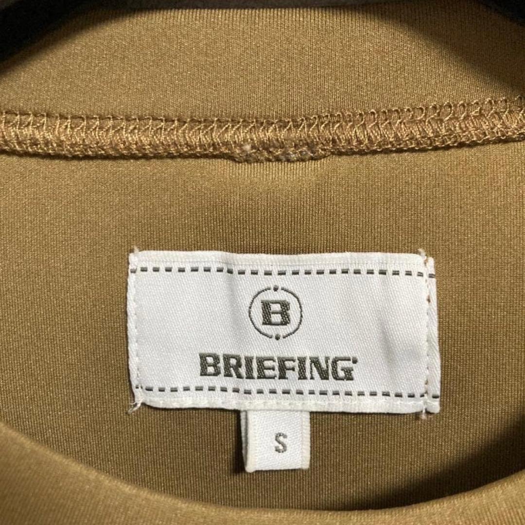 BRIEFING GOLF 3D LOGO CREW NECK スウェット