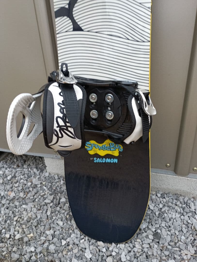 SALOMON GRAIL 120cm SPOON ビンディング　スポンジボブ