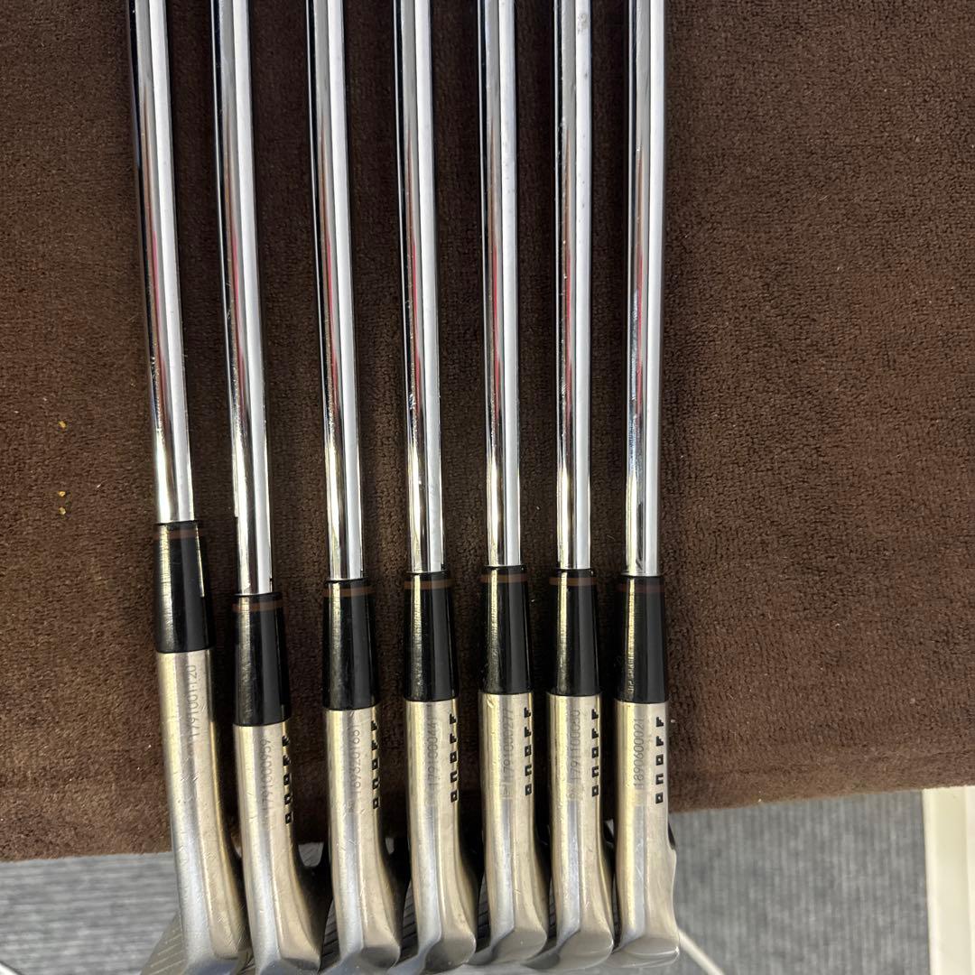 名器！オノフ　フォージドキャビティ　アイアン4-Pw 7本　モーダス120〔S〕