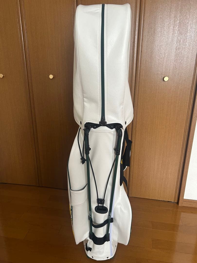piretti スタンド付きゴルフバッグ ホワイト/グリーン