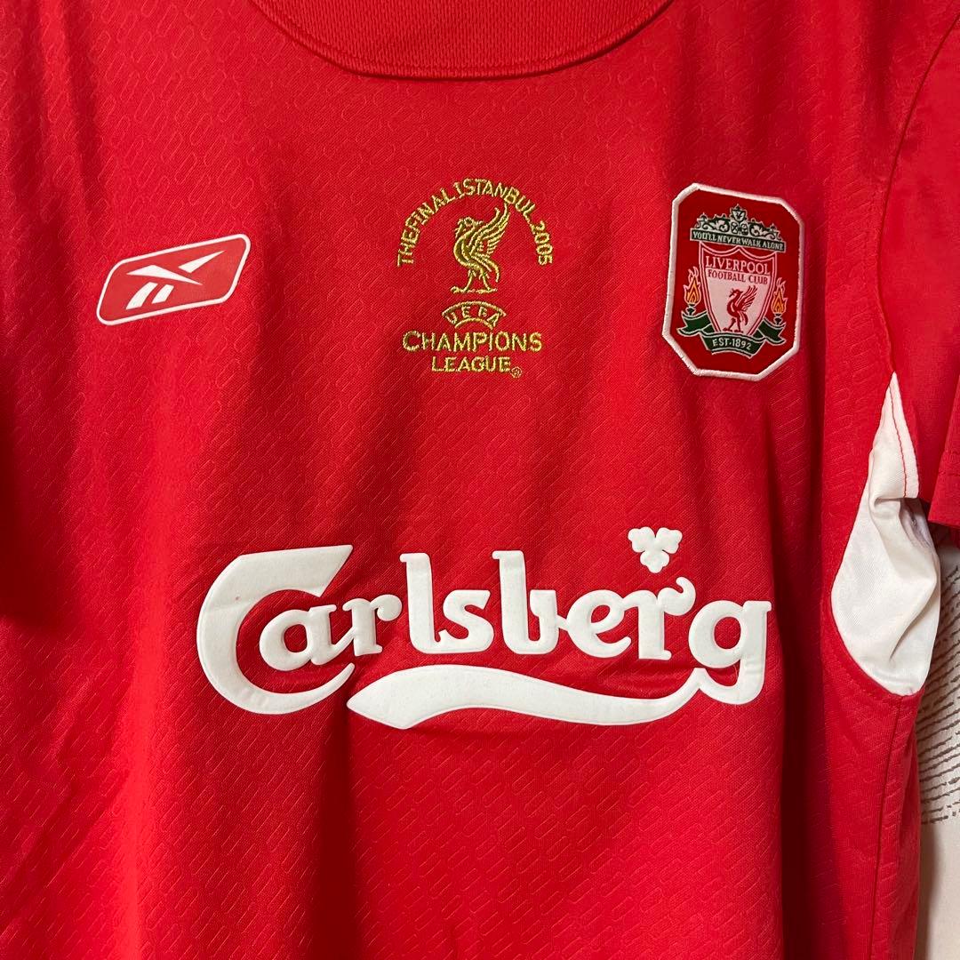 リバプール2004/05ジェラードホームサッカーユニフォームfootball