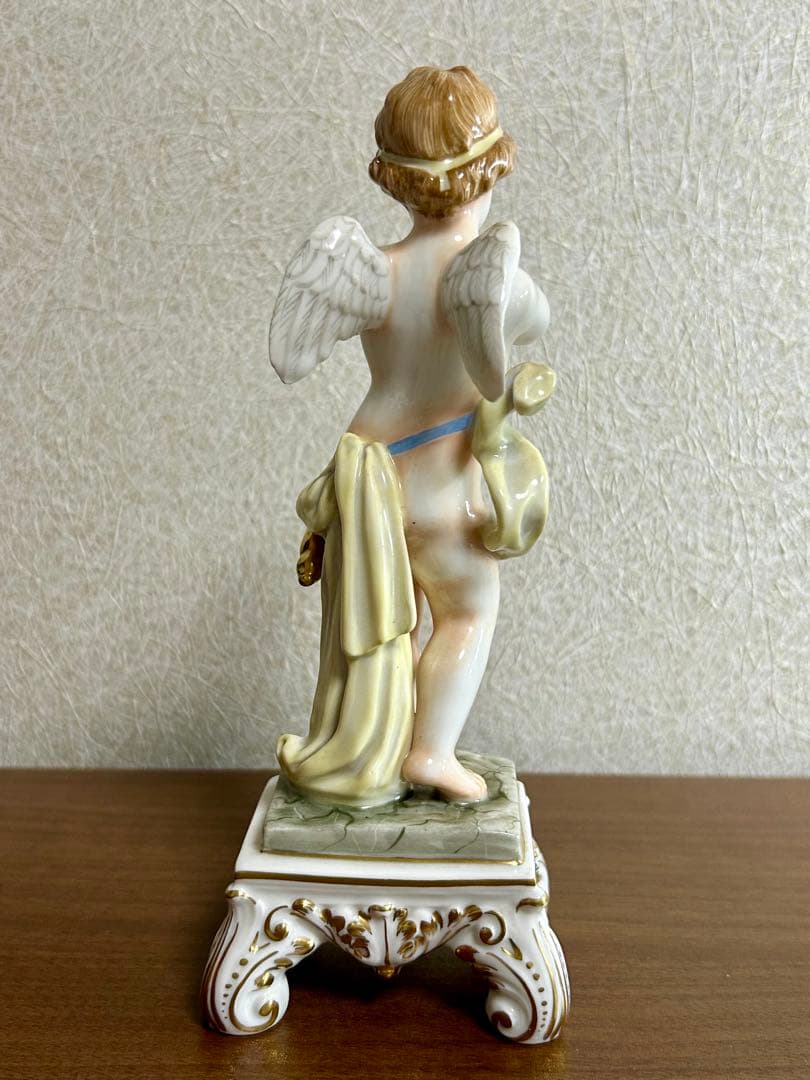 天使 置物 3体セット カポディモンテ風 GINORI 陶器