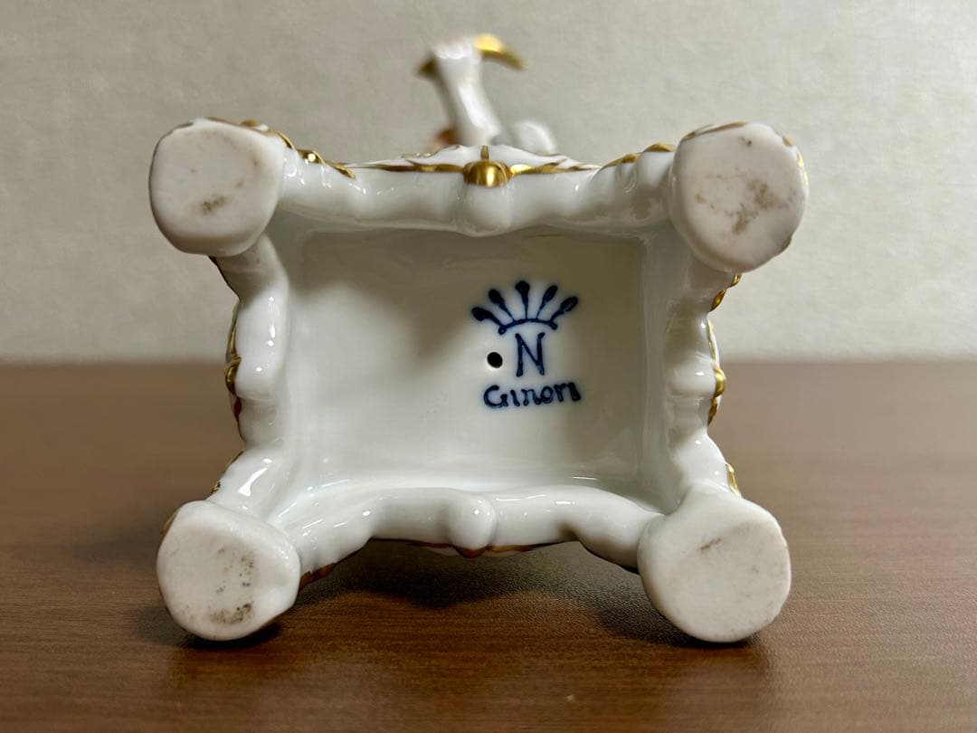 天使 置物 3体セット カポディモンテ風 GINORI 陶器