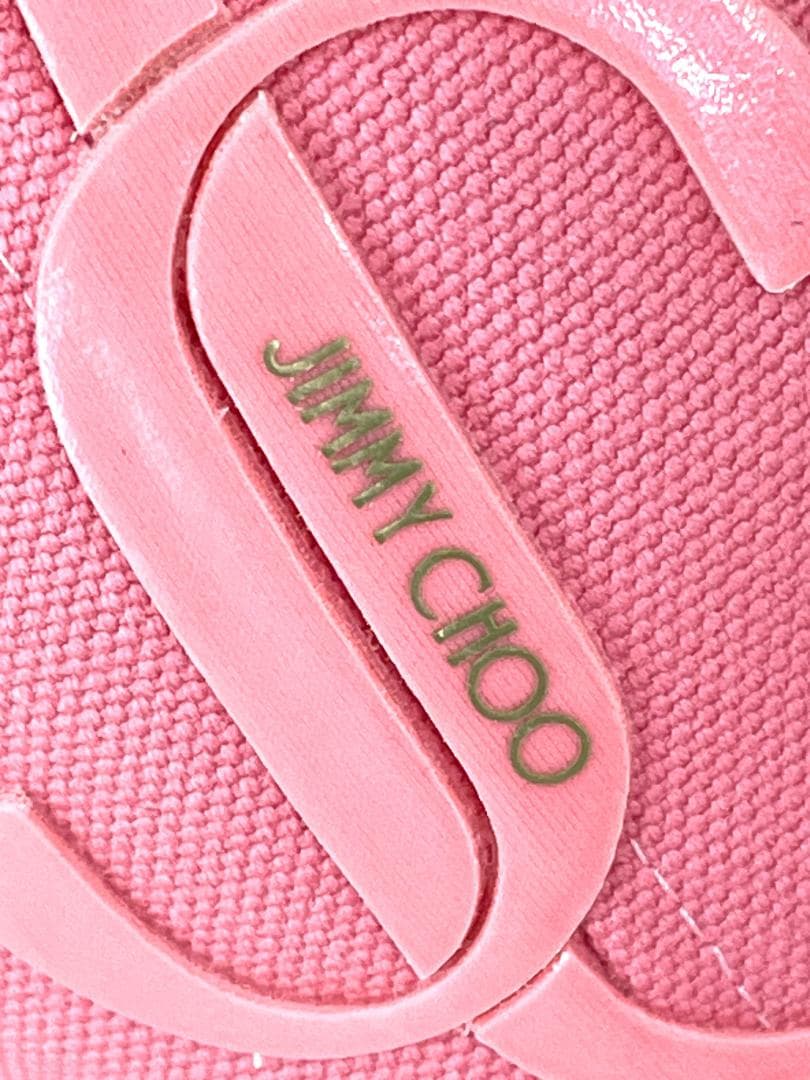 【新品】JIMMY CHOO 帽子 キャップ ピンク レディース フリーサイズ