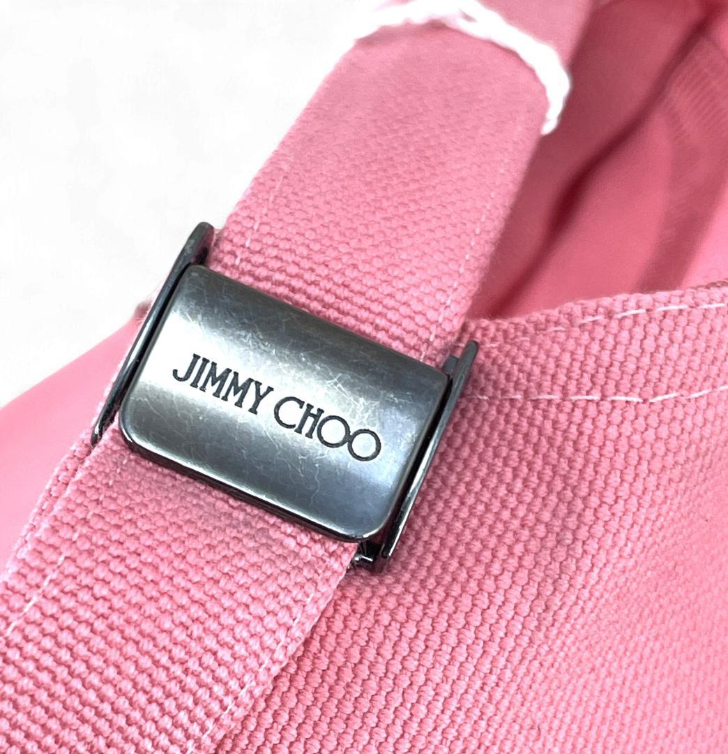 【新品】JIMMY CHOO 帽子 キャップ ピンク レディース フリーサイズ