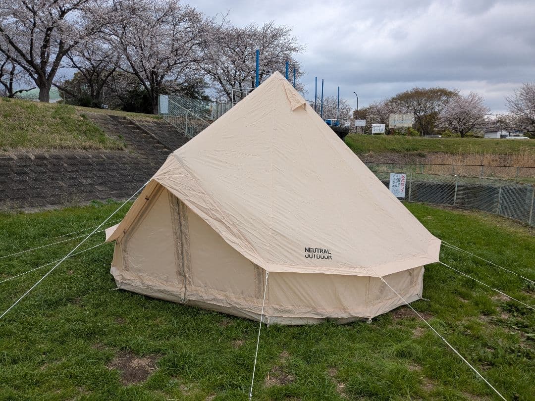 ゆかーり。　NEUTRAL OUTDOOR GEテント4.0　ベルテント
