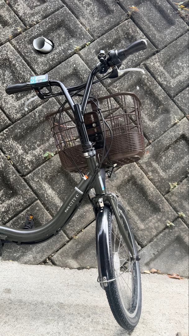 ヤマハ パスシティC 電動自転車【中古】バッテリー12.3Ah