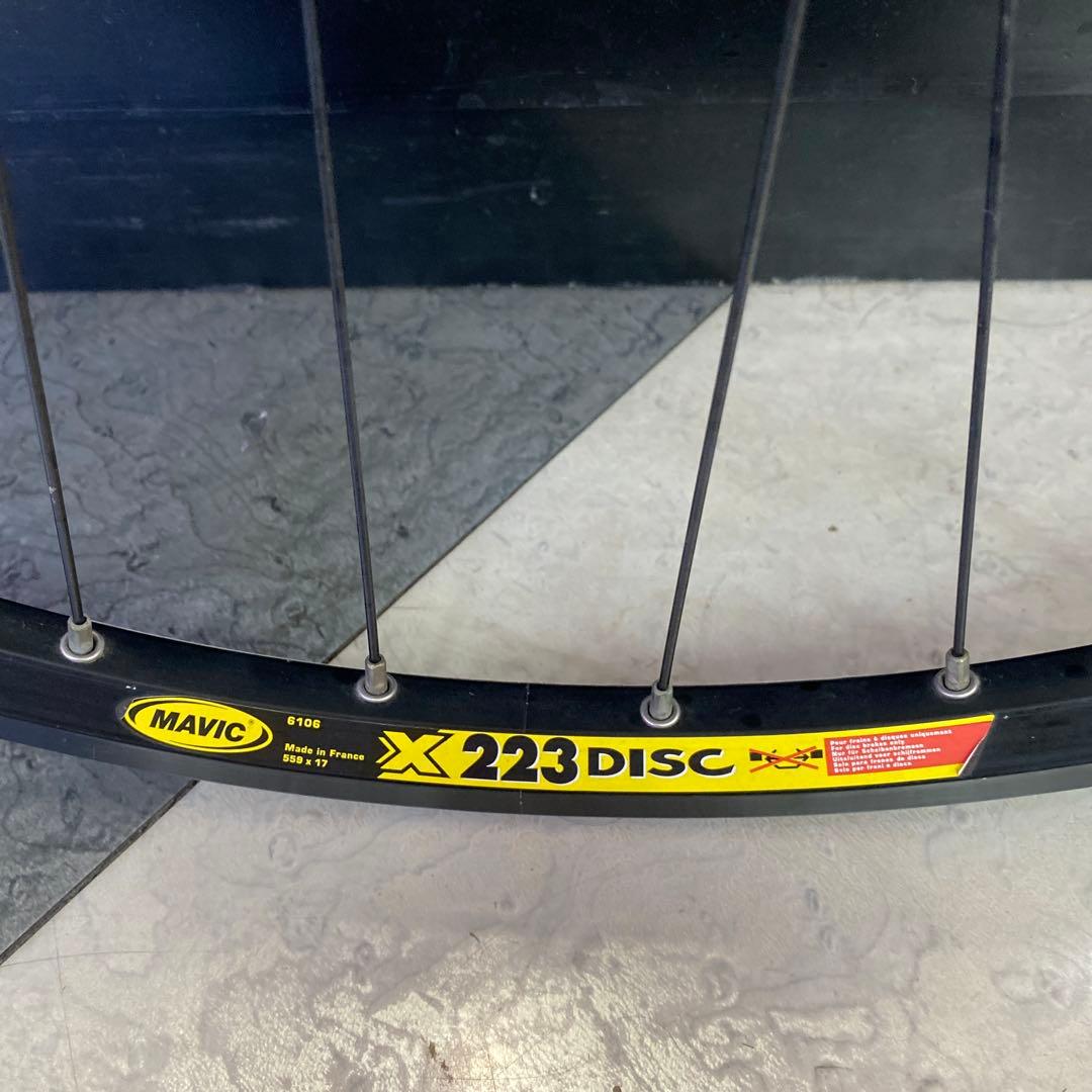 MAVIC X 223 DISC ホイール SHIMANOハブ